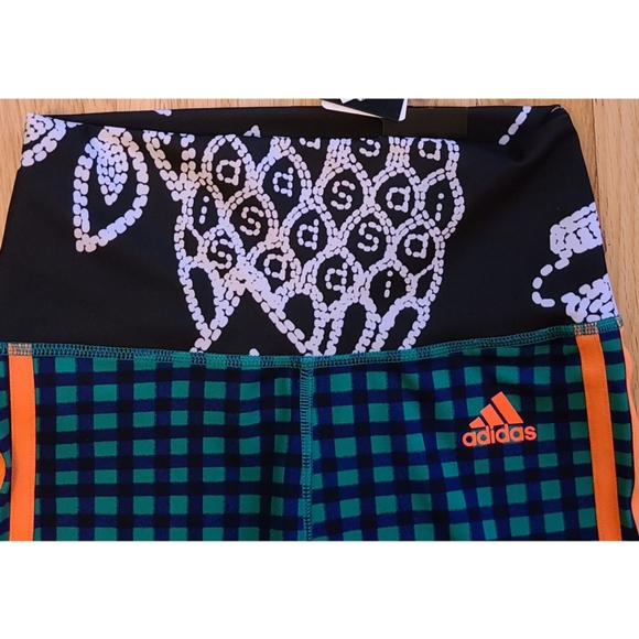 New Adidas x FARM Rio Bike Shorts Size XS - Picture 4 of 15